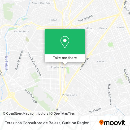 Terezinha Consultora de Beleza map