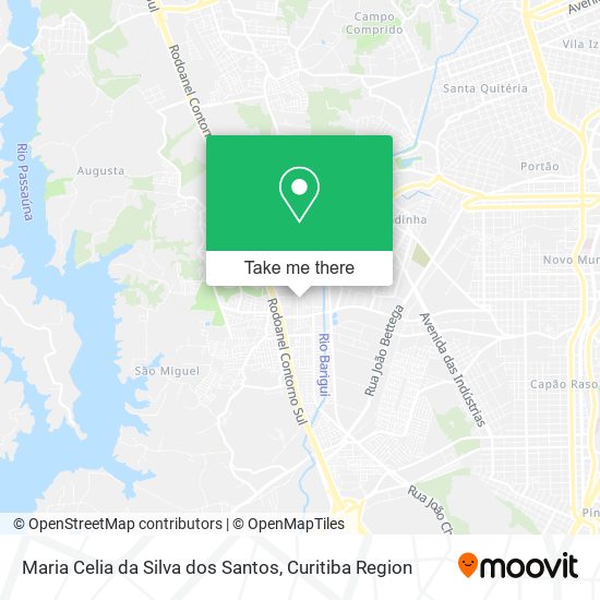Maria Celia da Silva dos Santos map