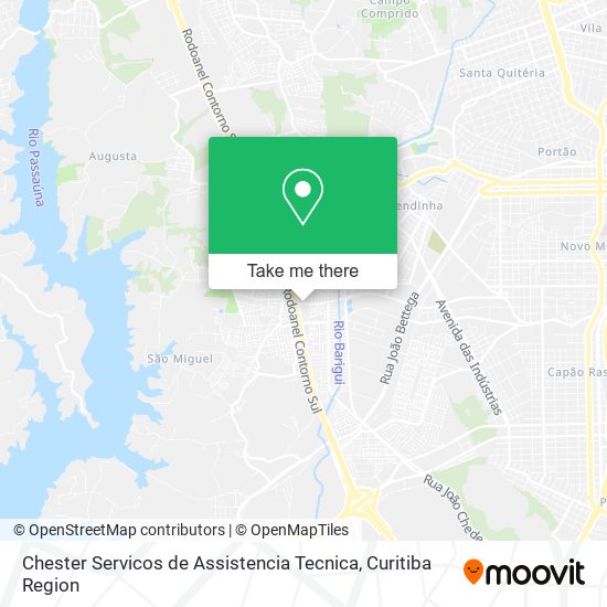 Chester Servicos de Assistencia Tecnica map