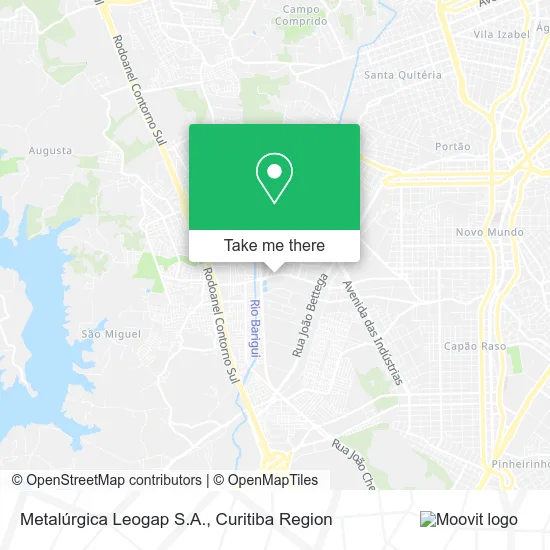 Metalúrgica Leogap S.A. map