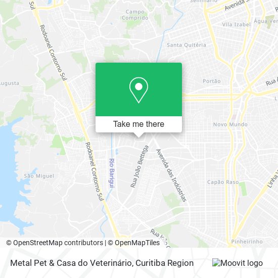 Metal Pet & Casa do Veterinário map