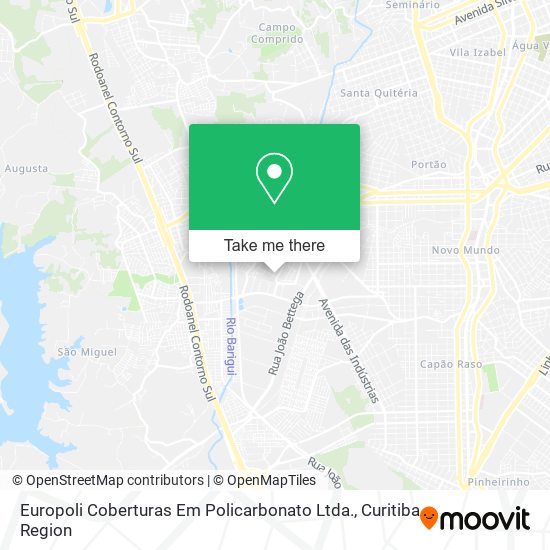 Europoli Coberturas Em Policarbonato Ltda. map