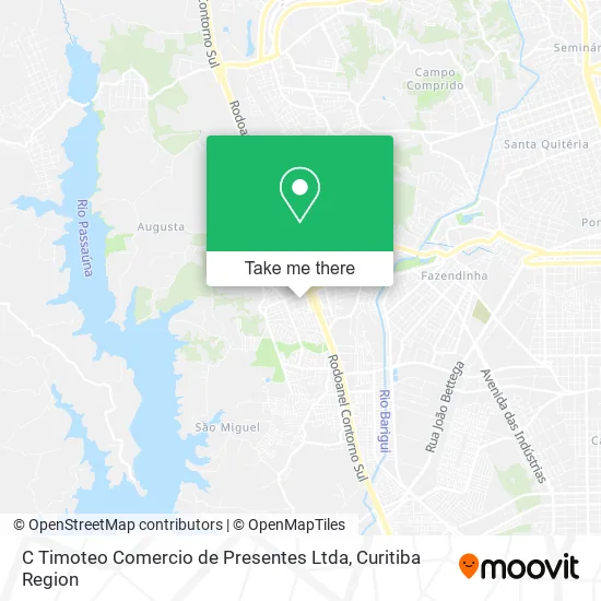 C Timoteo Comercio de Presentes Ltda map
