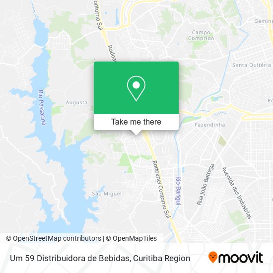 Um 59 Distribuidora de Bebidas map