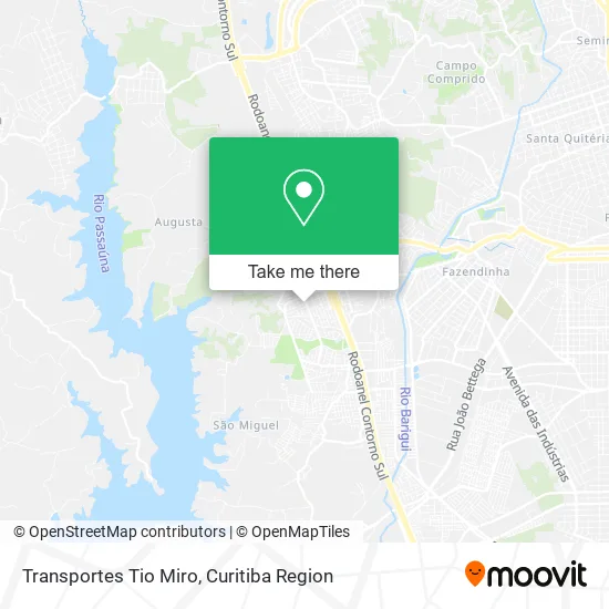 Transportes Tio Miro map