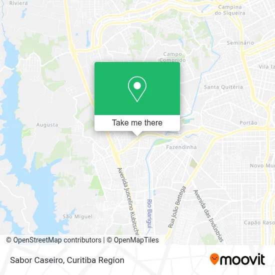 Sabor Caseiro map