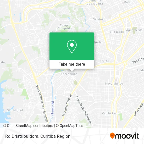 Rd Dristribuidora map