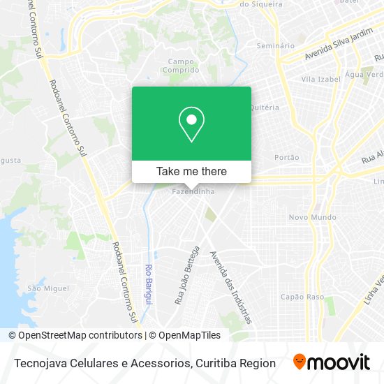 Tecnojava Celulares e Acessorios map