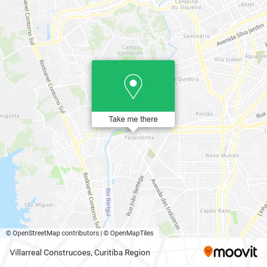 Villarreal Construcoes map