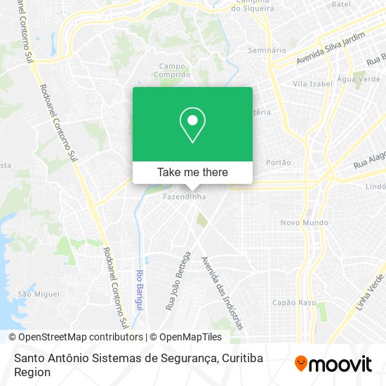 Santo Antônio Sistemas de Segurança map