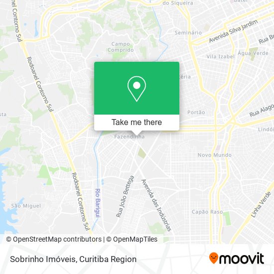 Sobrinho Imóveis map