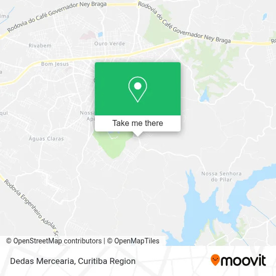 Dedas Mercearia map