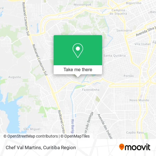 Chef Val Martins map
