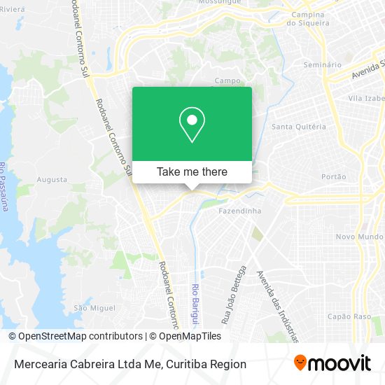 Mercearia Cabreira Ltda Me map