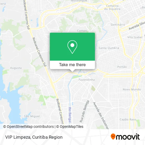 VIP Limpeza map