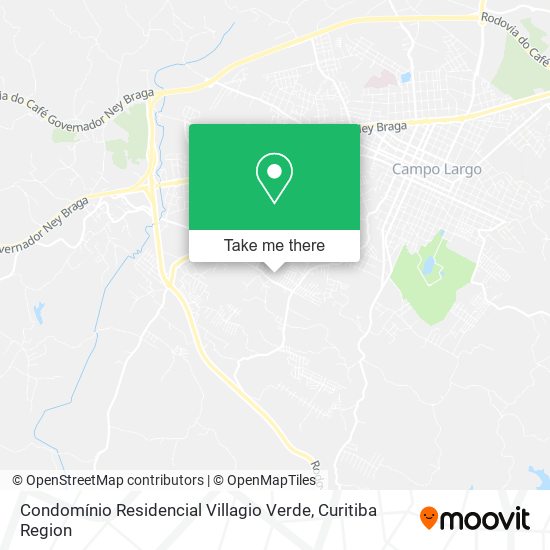 Condomínio Residencial Villagio Verde map