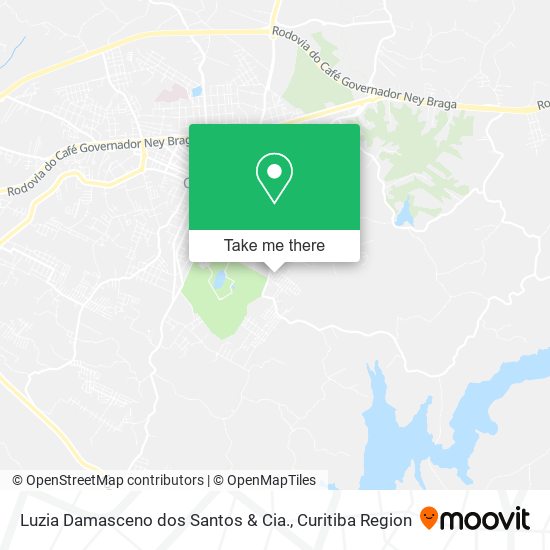 Luzia Damasceno dos Santos & Cia. map
