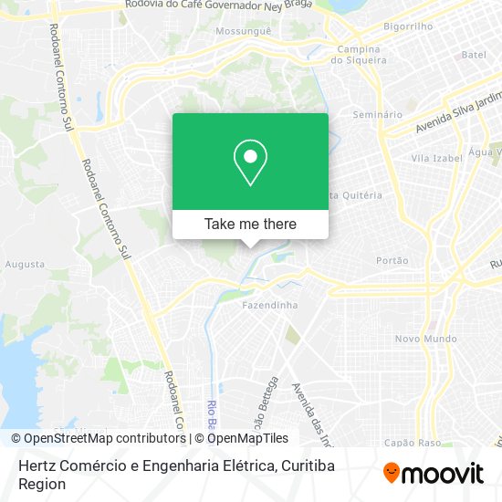 Hertz Comércio e Engenharia Elétrica map