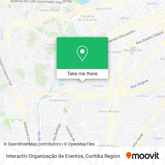 Interactiv Organização de Eventos map