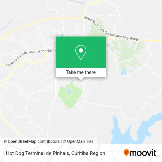 Hot Dog Terminal de Pinhais map