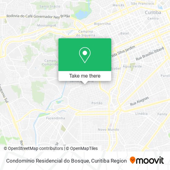 Condomínio Residencial do Bosque map