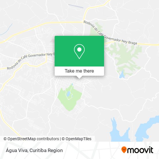 Água Viva map