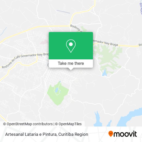 Artesanal Lataria e Pintura map