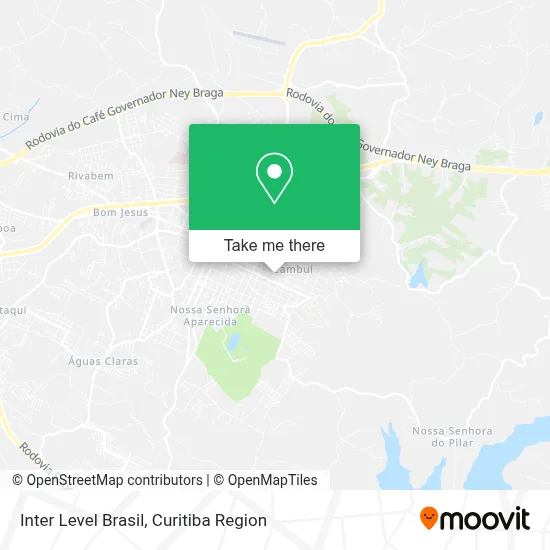 Inter Level Brasil map
