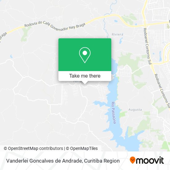 Vanderlei Goncalves de Andrade map