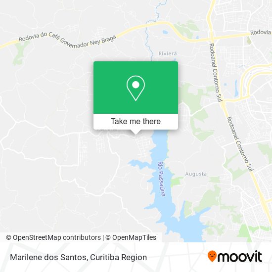 Marilene dos Santos map