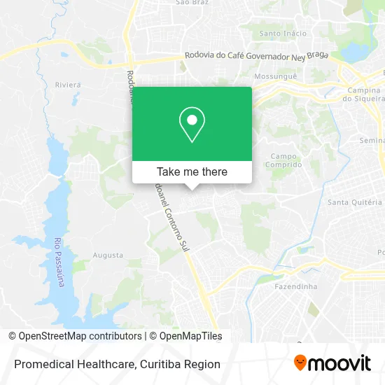 Promedical Healthcare map