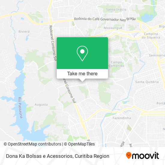 Dona Ka Bolsas e Acessorios map