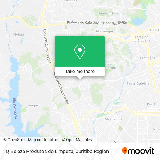 Q Beleza Produtos de Limpeza map