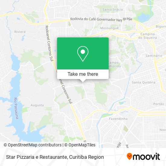 Star Pizzaria e Restaurante map