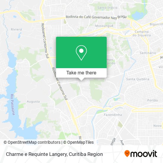 Charme e Requinte Langery map
