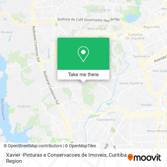 Xavier -Pinturas e Conservacoes de Imoveis map