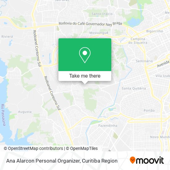 Ana Alarcon Personal Organizer map