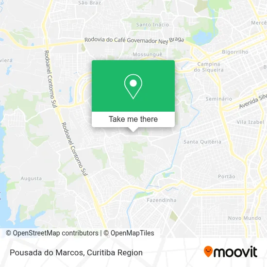 Pousada do Marcos map