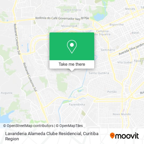 Lavanderia Alameda Clube Residencial map