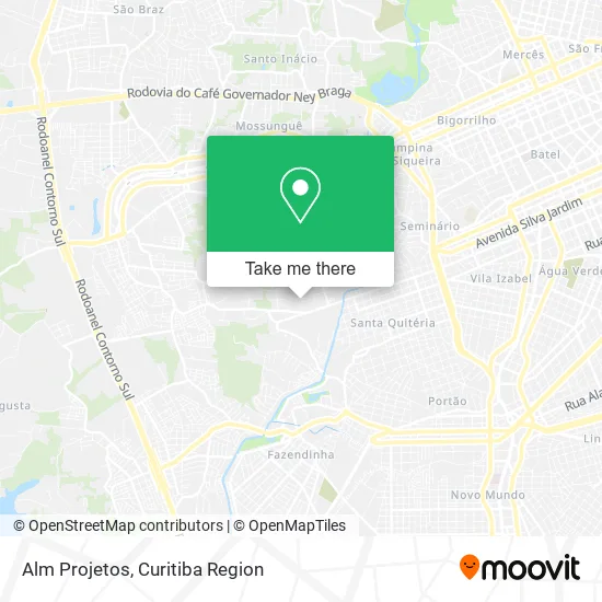 Alm Projetos map