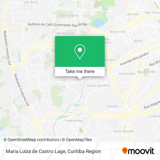 Maria Luiza de Castro Lage map