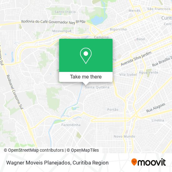 Wagner Moveis Planejados map