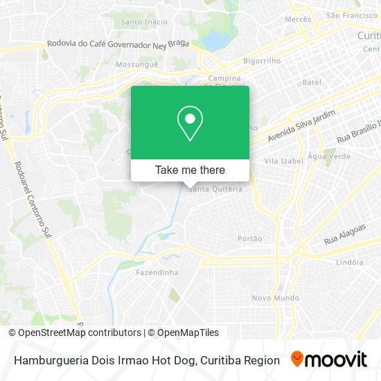 Hamburgueria Dois Irmao Hot Dog map