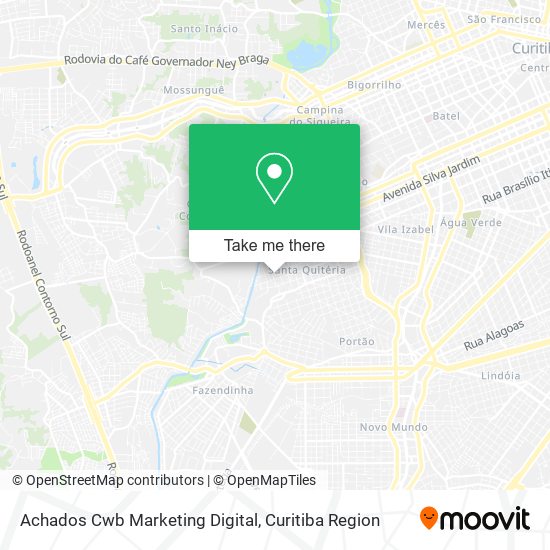 Mapa Achados Cwb Marketing Digital