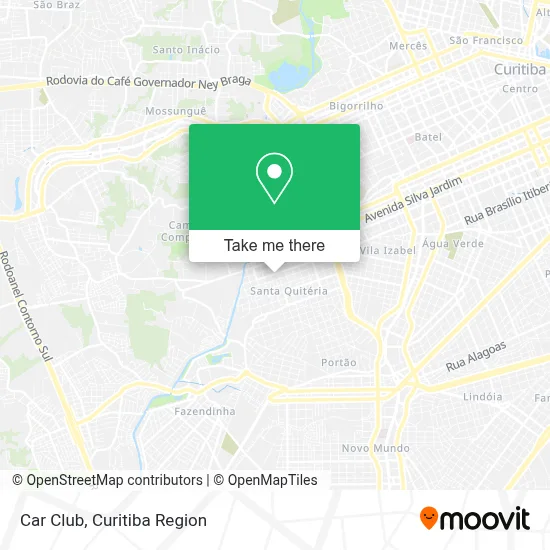 Car Club map