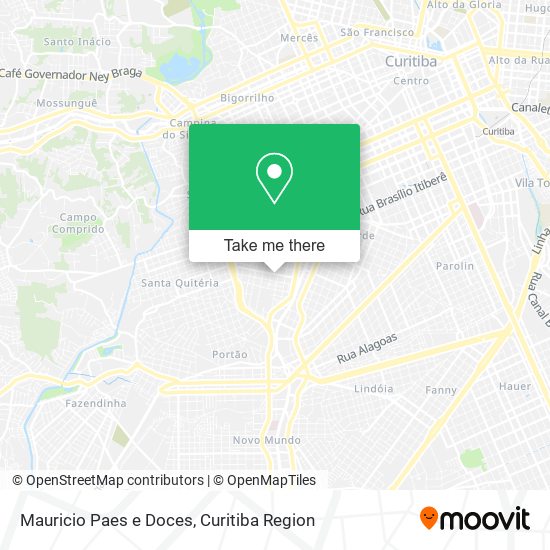 Mauricio Paes e Doces map