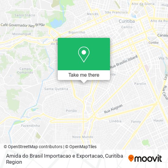 Amida do Brasil Importacao e Exportacao map