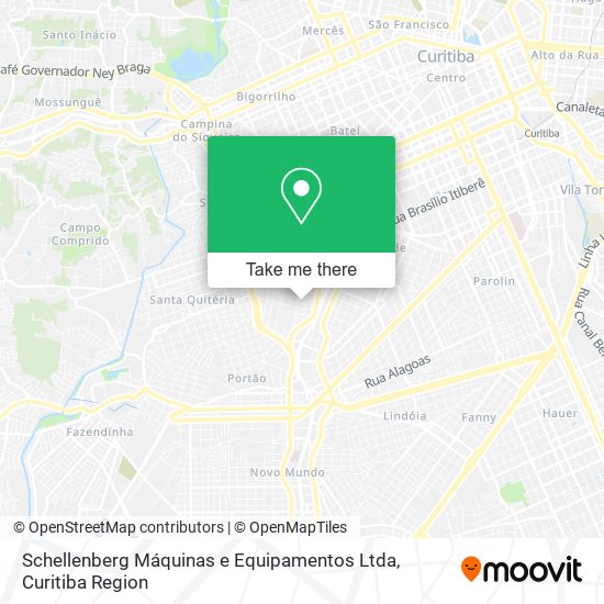 Schellenberg Máquinas e Equipamentos Ltda map