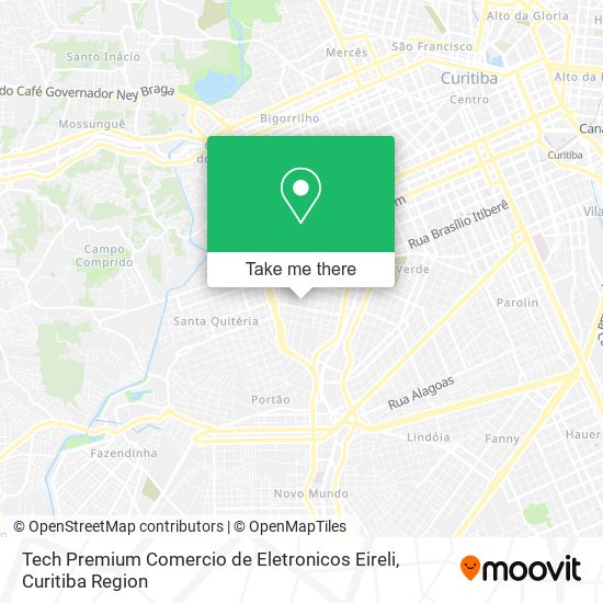 Tech Premium Comercio de Eletronicos Eireli map