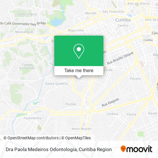 Dra Paola Medeiros Odontologia map